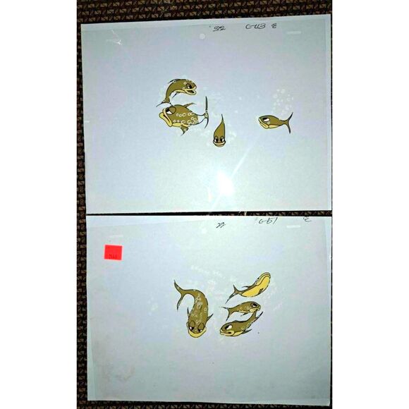 1930's Cartoons 1970 remakes 23 Cels Warner Bros Looney Tunes & Charles Mintz - Picture 5 of 12